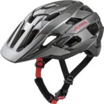 Alpina Anzana Fahrradhelm (57-61 cm, 31 darksilver/black/red)