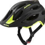 Alpina Carapax 2.0 Fahrradhelm (52-57 cm, 42 black neon/yellow matt)