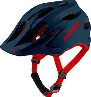 Alpina Carapax Jr. Fahrradhelm (51-56 cm, 85 indigo matt)