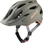 Alpina Carapax Jr. Flash Fahrradhelm (51-56 cm, 23 moon/grey/peach matt)