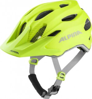 Alpina Carapax Jr. Flash Fahrradhelm (51-56 cm, 40 be visible)