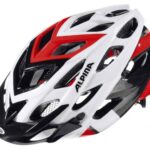 Alpina D-Alto Fahrradhelm (57-61 cm, 43 white/black/red)