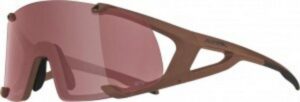 Alpina Fahrradbrille Sonnenbrille Alpina Hawkeye Q-Lite Rah. brick matt,Glas sw/rt,versp.,K