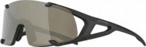 Alpina Fahrradbrille Sonnenbrille Alpina Hawkeye Q-Lite Rahmen sw matt,Glas si,verspiegelt