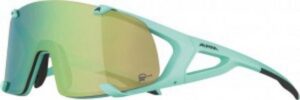 Alpina Fahrradbrille Sonnenbrille Alpina Hawkeye S Q-Lite Rah. türkis