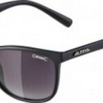 Alpina Fahrradbrille Sonnenbrille Alpina Jaida Rahmen schwarz matt, Glas schwarz, Kat.3