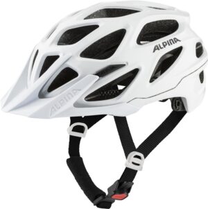 Alpina Fahrradhelm Thunder 3.0 (52-57 cm, 10 white gloss)