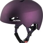 Alpina Hackney Fahrradhelm (51-56 cm, 61 dark violett)