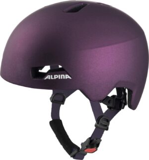 Alpina Hackney Fahrradhelm (51-56 cm, 61 dark violett)