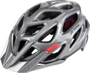 Alpina Mythos 3.0 Fahrradhelm (59-64 cm, 33 darksilver/black/red gloss)