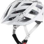 Alpina Panoma 2.0 Fahrradhelm (52-57 cm, 13 white/silver/leafs)