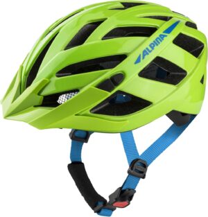 Alpina Panoma 2.0 Fahrradhelm (52-57 cm, 73 green/blue gloss)