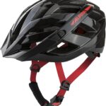 Alpina Panoma 2.0 Fahrradhelm (56-59 cm, 34 black/red gloss)