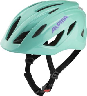 Alpina Pico Flash Kinder Fahrradhelm (50-55 cm, 72 turquoise gloss)