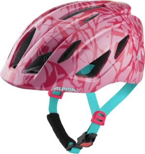 Alpina Pico Kinder Fahrradhelm (50-55 cm, 53 pink/sparkel gloss)