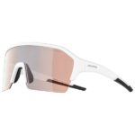 Alpina - Ram HR Q-Lite V Mirror Cat. 1-3 - Fahrradbrille grau;weiß