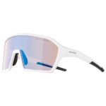 Alpina - Ram Q-Lite Vario Mirror Cat. 1-3 - Fahrradbrille weiß