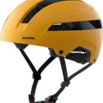 Alpina Soho City Fahrradhelm (52-55 cm, 45 burned/yellow matt)