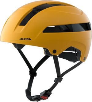 Alpina Soho City Fahrradhelm (52-55 cm, 45 burned/yellow matt)