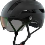 Alpina Soho Visor Varioflex Fahrradhelm (52-56 cm, 30 black matt)