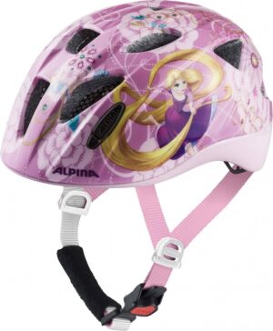 Alpina Ximo Kinder Fahrradhelm (49-54 cm, 50 Disney Rapunzel)