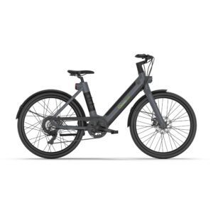 xBird Urban E-City-Bike C6F Connect - dunkelgrau / 26 Zoll