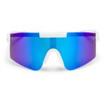 CHPO - Luca Mirror Polarized - Fahrradbrille Gr L weiß