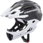 CRATONI Freeride Fahrradhelm C-Maniac schwarz/weiß matt