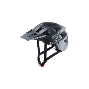 CRATONI MTB - Fahrradhelm AllSet Pro schwarz/weiß matt