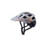 CRATONI MTB - Fahrradhelm AllSet Pro silber/orange matt