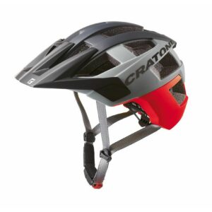 CRATONI MTB Fahrradhelm AllSet rot/schwarz matt