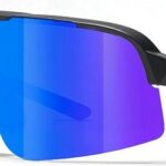 EyeAm Fahrradbrille Sportbrille für Damen & Herren für Sport, Laufen, MTB & Outdoor, (Modell: EAZYRUN PRO), UV-Schutz 400