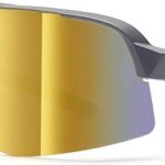 EyeAm Fahrradbrille Sportbrille für Damen & Herren für Sport, Laufen, MTB & Outdoor, (Modell: EAZYRUN PRO), UV-Schutz 400