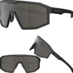 EyeAm Fahrradbrille Sportbrille für Damen & Herren für Sport, Laufen, MTB & Outdoor, (Modell: EAZYRUN), UV-Schutz 400