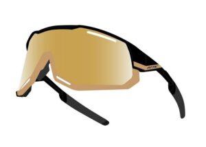 FORCE Fahrradbrille Sonnenbrille F ATTIC schwarz-gold