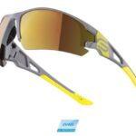 FORCE Fahrradbrille Sonnenbrille F CALIBRE grau-gelb