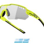 FORCE Fahrradbrille Sonnenbrille FORCE AMOLEDO gelb phototrope Linse