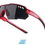 FORCE Fahrradbrille Sonnenbrille FORCE AMOLEDO rot