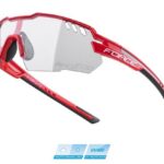 FORCE Fahrradbrille Sonnenbrille FORCE AMOLEDO rot photochrome Linse