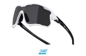 FORCE Fahrradbrille Sonnenbrille FORCE EDIE schwarz-weiss