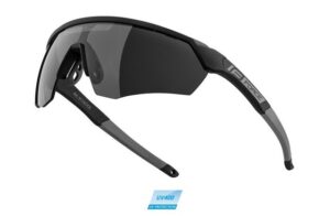 FORCE Fahrradbrille Sonnenbrille FORCE ENIGMA schwarz-grau