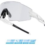 FORCE Fahrradbrille Sonnenbrille FORCE MANTRA schwarz-weiss