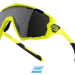 FORCE Fahrradbrille Sonnenbrille FORCE OMBRO gelb