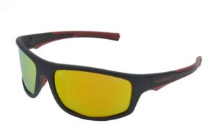 Gamswild Fahrradbrille UV400 Sonnenbrille Fahrradbrille Skibrille TR90/polarisiert Damen, Herren Modell WS2238 in, grau, blau, schwarz-rot, -orange, -grün