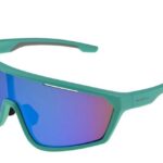 Gamswild Monoscheibensonnenbrille UV400 Sonnenbrille Skibrille Fahrradbrille TR90 tolles Design Damen Herren Unisex, Modell WS5838 in, grün, blau, weiß