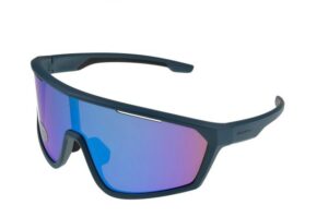 Gamswild Monoscheibensonnenbrille UV400 Sonnenbrille Skibrille Fahrradbrille TR90 tolles Design Damen Herren Unisex, Modell WS5838 in, grün, blau, weiß