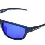 Gamswild Sportbrille UV400 Sonnenbrille Skibrille Fahrradbrille TR90 Damen Herren, Modell WS7536 blau, blau-grau, grün-türkis, pink-orange, schwarz-braun