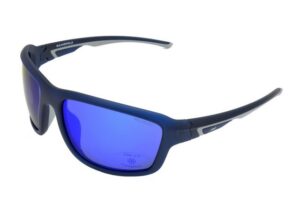 Gamswild Sportbrille UV400 Sonnenbrille Skibrille Fahrradbrille TR90 Damen Herren, Modell WS7536 blau, blau-grau, grün-türkis, pink-orange, schwarz-braun