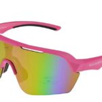 Gamswild Sportbrille UV400 Sonnenbrille Skibrille Fahrradbrille extra große Scheibe Damen, Herren Modell WS7138 in, pink, weiß, blau, schwarz, mintgrün