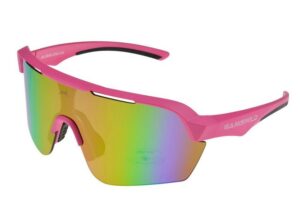 Gamswild Sportbrille UV400 Sonnenbrille Skibrille Fahrradbrille extra große Scheibe Damen, Herren Modell WS7138 in, pink, weiß, blau, schwarz, mintgrün